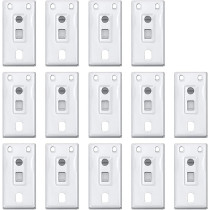 KXLIFE Ceiling Mount Brackets For Flexible Curtain Track, Bendable Curtain Track Ceiling Mounting Hardware (14 Pcs)