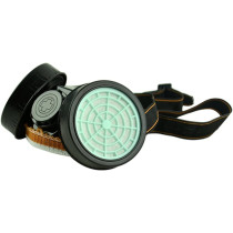 Leeko Anti-Dust Spray Chemical Gas Dual Cartridge Respirator Paint Filter Mask