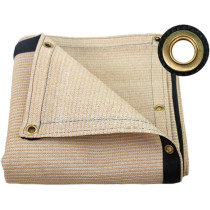 LIANGKIANG Lwlei Sunblock Shade Cloth Outdoor Parking Shed Swimming Pool Lwlei Sunscreen Dust-Proof Anti-Uv Tightly Woven Stretch Resistant, Beige, Customizable Beige