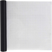 Loboo Idea Fiberglass Window Screen Mesh Replacement (100X500Cm (39.37X196.85 Inches),Black)