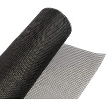 Loboo Idea Fiberglass Window Screen Mesh Replacement Roll Of Screen (1X10 Meters, Black)