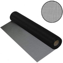 Loboo Idea Fiberglass Window Screen Mesh Replacement Roll Of Screen (1X10 Meters, Black)
