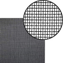 Loboo Idea Fiberglass Window Screen Mesh Replacement Roll Of Screen (1X10 Meters, Black)