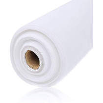 Loboo Idea Fiberglass Window Screen Mesh Replacement Roll Of Screen (1X10 Meters, White)