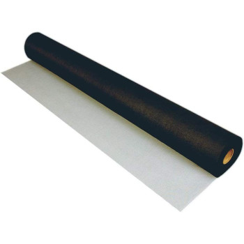 Loboo Idea Window Screen Mesh, Replaceable Fiberglass Curtain Mesh For Fiberglass Doors, Window Screen And Courtyard Wall (100X100Cm (39.37X39.37 Inches),Black)