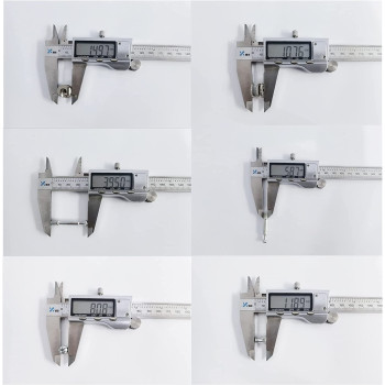 LOOTICH Fixing Screw Eccentric Cam O15Mm And Bolts Fitting Dowels M6X40Mm With Pre-Inserted Nuts M6 For Flat Pack Furniture Cabinet Locking Connecting (34 Set)