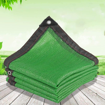 LWLEI Sun Shade Cloth 70-80% LWLEI Sunblock Green Greenhouse Shade Net Uv Block Shade Tarp With Reinforced Grommets,For Garden Plants Color : Green