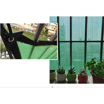 LWLEI Sun Shade Cloth 70-80% LWLEI Sunblock Green Greenhouse Shade Net Uv Block Shade Tarp With Reinforced Grommets,For Garden Plants Color : Green