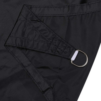 LZQpearl Rectangle Lwlei Sun Shade Sail Outdoor Garden Patio Yard Party Waterproof 98% Anti-Uv Lwlei Sunscreen Awning Canopy, Various Sizes Black