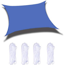 LZQpearl Rectangle Lwlei Sun Shade Sail Outdoor Garden Patio Yard Party Waterproof 98% Anti-Uv Lwlei Sunscreen Awning Canopy, Various Sizes Blue