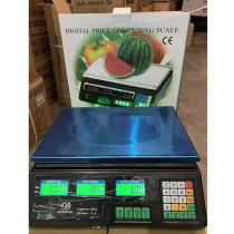 Ma Fra Wcx High Precision Digital Electronic Scale Platform Scale Stainless Steel Electronic Price Computing Scales With Lcd Display For Fruits Vegetables Aquatic Products Retail Kitchen (Size : 30Kg/2G)