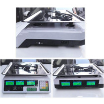 Ma Fra Wcx High Precision Digital Electronic Scale Platform Scale Stainless Steel Electronic Price Computing Scales With Lcd Display For Fruits Vegetables Aquatic Products Retail Kitchen (Size : 30Kg/2G)