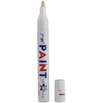 MagicalworldAE Waterproof Popular Car Motorcycle Motor Cycle Tyre Tire Tread Marker Paint Pen Car Vehicle Styling Tyre Marker-White