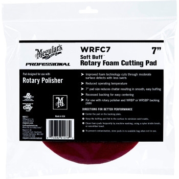 Meguiar'S Rotary Foam Cutting Pad, 7 Inch