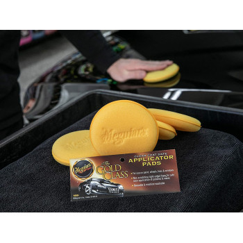 Meguiar'S W0004 Foam Applicator Pad 4-1/2", 4 Per Pack