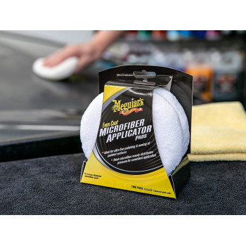 Meguiar'S Microfiber Pads Applicator 13 Cm 2 Pieces White