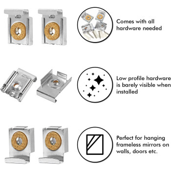 Millennial Essentials Mirror Hanging Clips