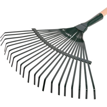 Moonlight 10185 Steel Garden Rake - Panja, Green