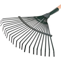 Moonlight 10185 Steel Garden Rake - Panja, Green