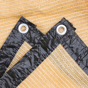 Moonvvin Shading Net 6-Pin Encrypted Edge-Wrapped Balcony Household Heat Insulation Lwlei Sunscreen Multi-Flesh Shade Net