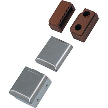 NJM Wadrobe 315 Square Box Type Shelf Fitting Brown Cupboard, 25 Pieces