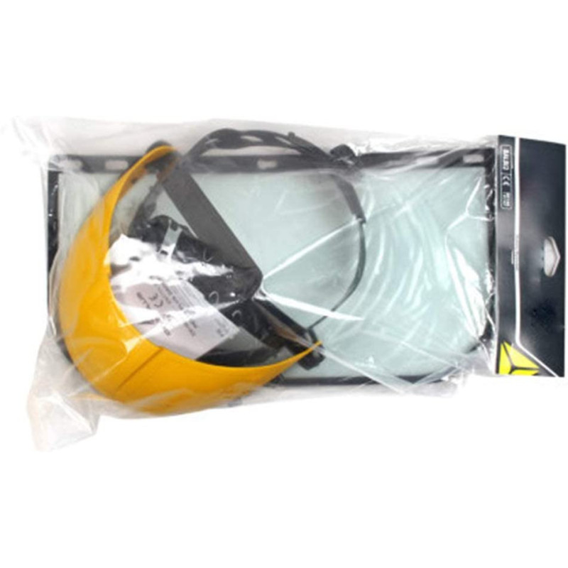 NLYWB Protective Mask, Full Face Shield Visor Mask With Clear Polycarbonate Visor And Anti-Fog/Hard Coat For Automotive, Construction