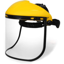 NLYWB Protective Mask, Full Face Shield Visor Mask With Clear Polycarbonate Visor And Anti-Fog/Hard Coat For Automotive, Construction