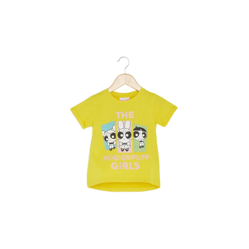 Iconic Powerpuff Girls T-Shirt Yellow