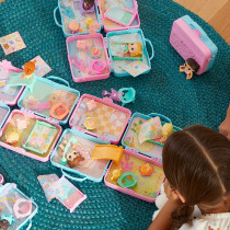 Baby Alive Foodie Cuties, Party Series 2, Surprise Toy, Charm Bracelet, 3-Inch Doll for Kids 3 and Up, 10 Surprises in Lunchbox-Style Case