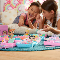 Baby Alive Foodie Cuties, Party Series 2, Surprise Toy, Charm Bracelet, 3-Inch Doll for Kids 3 and Up, 10 Surprises in Lunchbox-Style Case