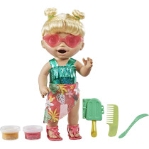 Baby Alive Sunshine Snacks Doll, Eats And "Poops," Waterplay Baby Doll, Ice Pop Mold, Toy For Kids 3 And Up, Blonde Hair