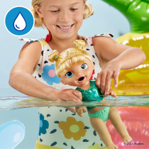Baby Alive Sunshine Snacks Doll, Eats And "Poops," Waterplay Baby Doll, Ice Pop Mold, Toy For Kids 3 And Up, Blonde Hair