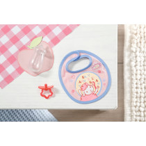 Baby Annabell Little Feeding Set 706534 - Feeding Set Suitable For 36cm Dolls For Toddlers - Includes Feeding Bib, Bottle, And Dummy For Soothing & Pretend Play - Suitable From 1 Year