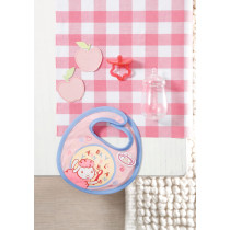 Baby Annabell Little Feeding Set 706534 - Feeding Set Suitable For 36cm Dolls For Toddlers - Includes Feeding Bib, Bottle, And Dummy For Soothing & Pretend Play - Suitable From 1 Year
