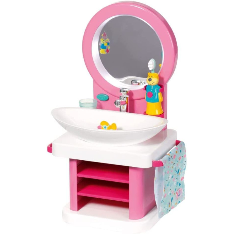 Baby Born 831953 Ea Bath Toothcare Spa, Red