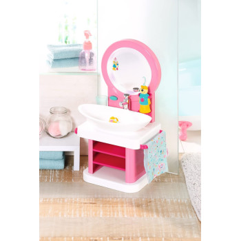 Baby Born 831953 Ea Bath Toothcare Spa, Red