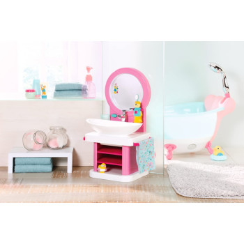 Baby Born 831953 Ea Bath Toothcare Spa, Red