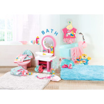 Baby Born 831953 Ea Bath Toothcare Spa, Red