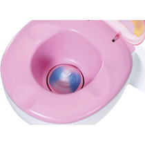 Baby Born Bath Poo Poo Toilet Real Sound Effects For Small Hands Rainbow Glitter Poo 43 Cm Ages 3 & Up, Multicolor, 828373