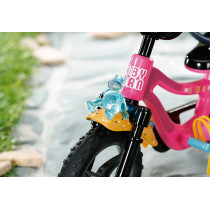 Baby Born Bike For 43 cm Doll - With Horn, Light & Mudguards - Easy For Small Hands, Creative Play Promotes Empathy & Social Skills, For Toddlers 3 Years & Up - Includes Water Bottle