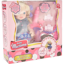 Baby Maziuna So Cute Hair Doll With Hair Extension & Accessories, Multi, 5040
