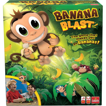 Banana Blast - Pull The Bananas Until The Monkey Jumps Game, Goliath