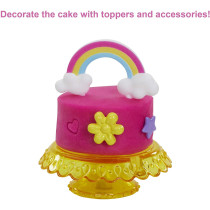 Barbie Bakery Playset With 12 In Petite Doll, Pink Hair, Bakery Station, Cake Making Feature & 20+ Realistic Play Pieces, 3 & Up