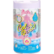 Barbie Chelsea Color Reveal Doll with 6 Surprises, Sunshine & Sprinkles Series with Lavender Flower Print & Color Change: Gift for Kids 3 Years & Older, Multicolor