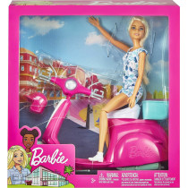 Barbie Doll & Scooter