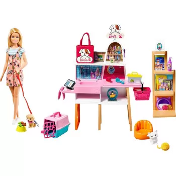 Barbie Doll And Pet...