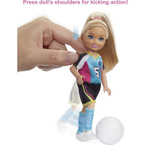 Barbie Dreamhouse Adventures 6-Inch Chelsea Doll With Soccer Playset And Accessories Ghk37