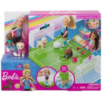 Barbie Dreamhouse Adventures 6-Inch Chelsea Doll With Soccer Playset And Accessories Ghk37