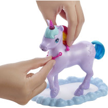 Barbie Dreamtopia Unicorn Pet Playset With Barbie Princess Doll, Unicorn With Color Change Potty Feature & 18 Accessories, Gift For 3 To 7 Years - Gtg01