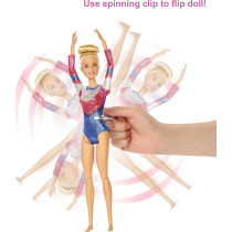 Barbie Gymnastics Playset With Doll, Balance Beam, 15+ Accessories Gjm72